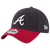 Atlanta Braves MLB Core Classic Dad Hat - NAVY/RED