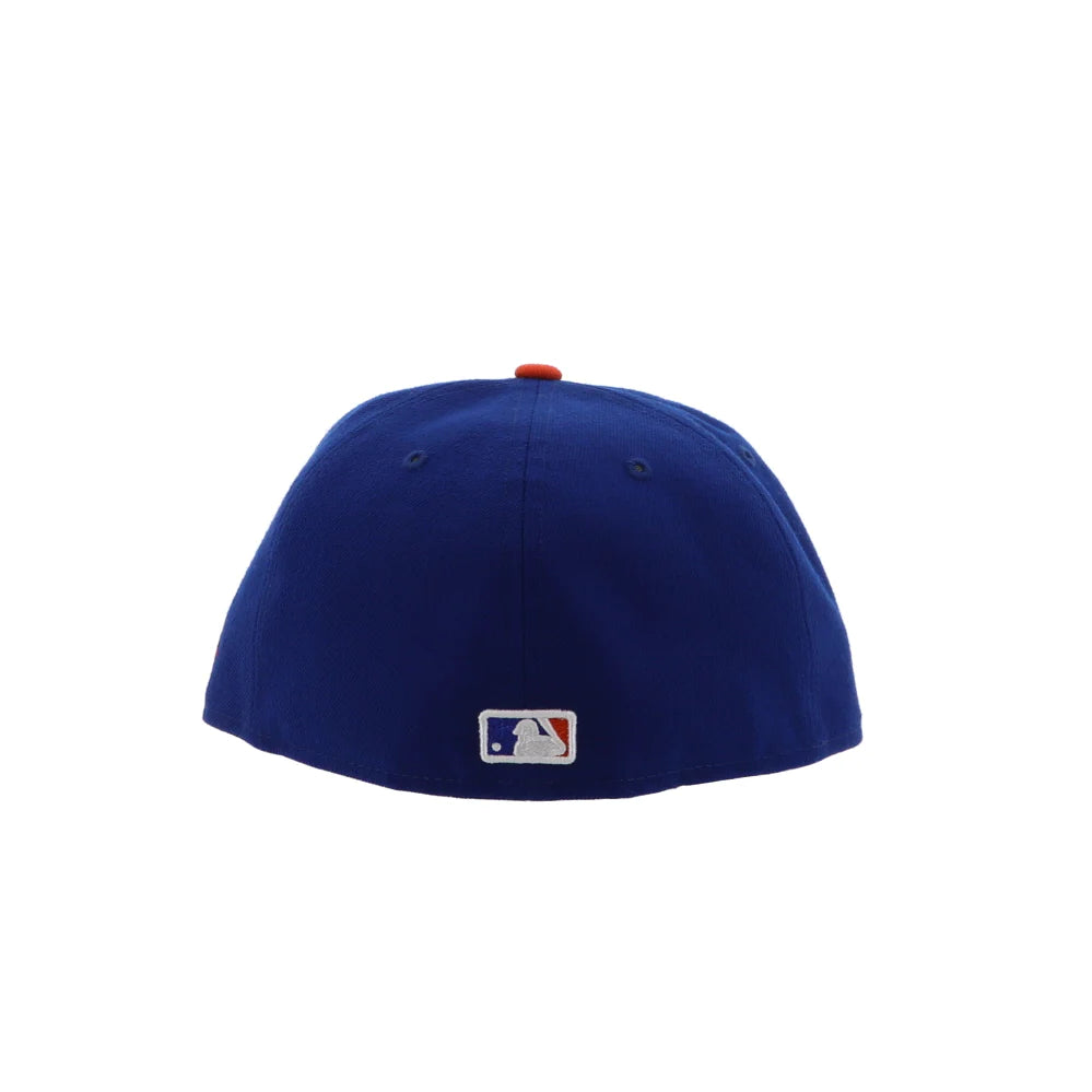 New Era NY Mets Fitted Hat- BLUE/ORANGE