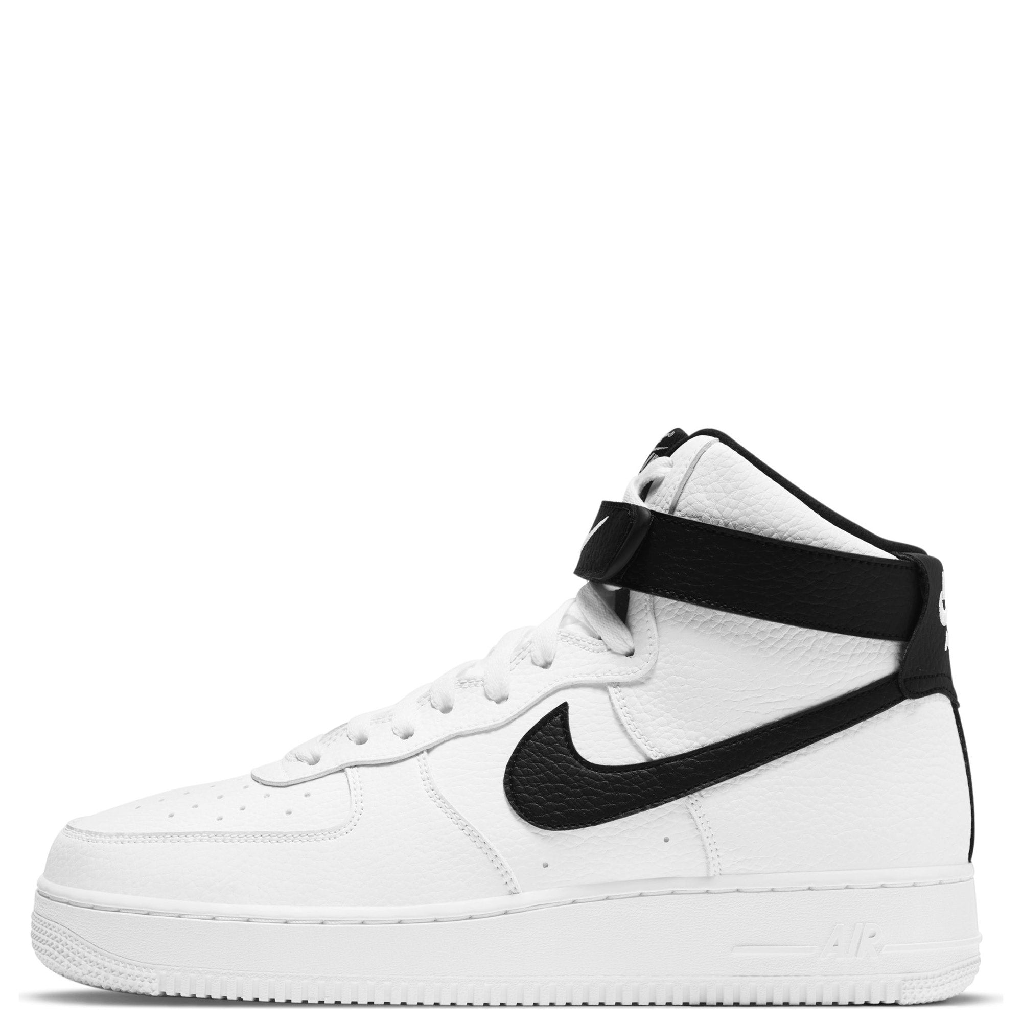Men's Nike Air Force '07 High WHITE/BLACK1