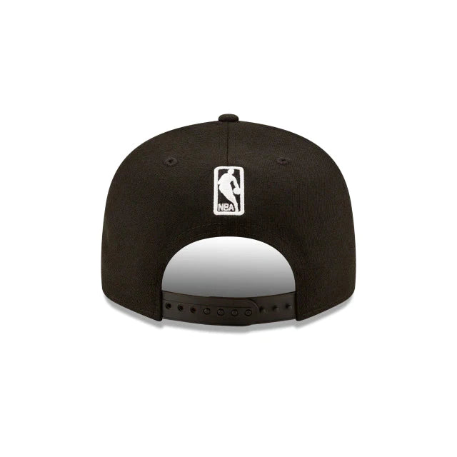 New Era Brooklyn Nets Snapback Hat- BLACK/WHITE