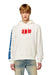 Diesel Ginn-Hood-n Sweatshirt - WHITE