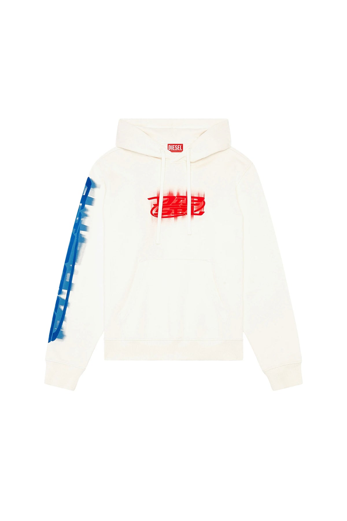 Diesel Ginn-Hood-n Sweatshirt - WHITE