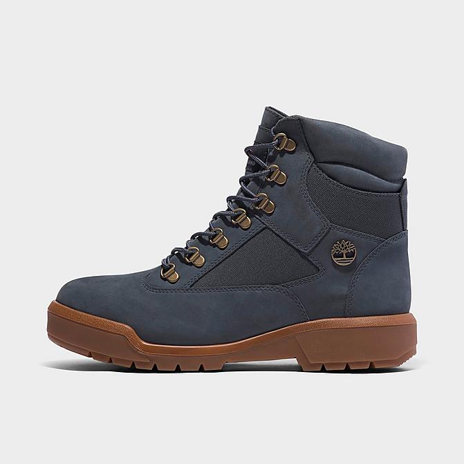 Men&#39;s Timberland Field Boot Lace Up- DARK BLUE NUBUCK