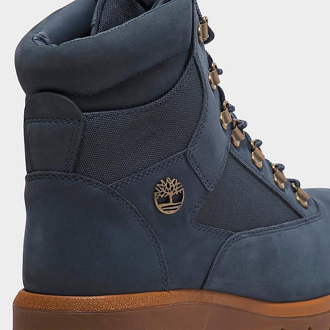 Men&#39;s Timberland Field Boot Lace Up- DARK BLUE NUBUCK