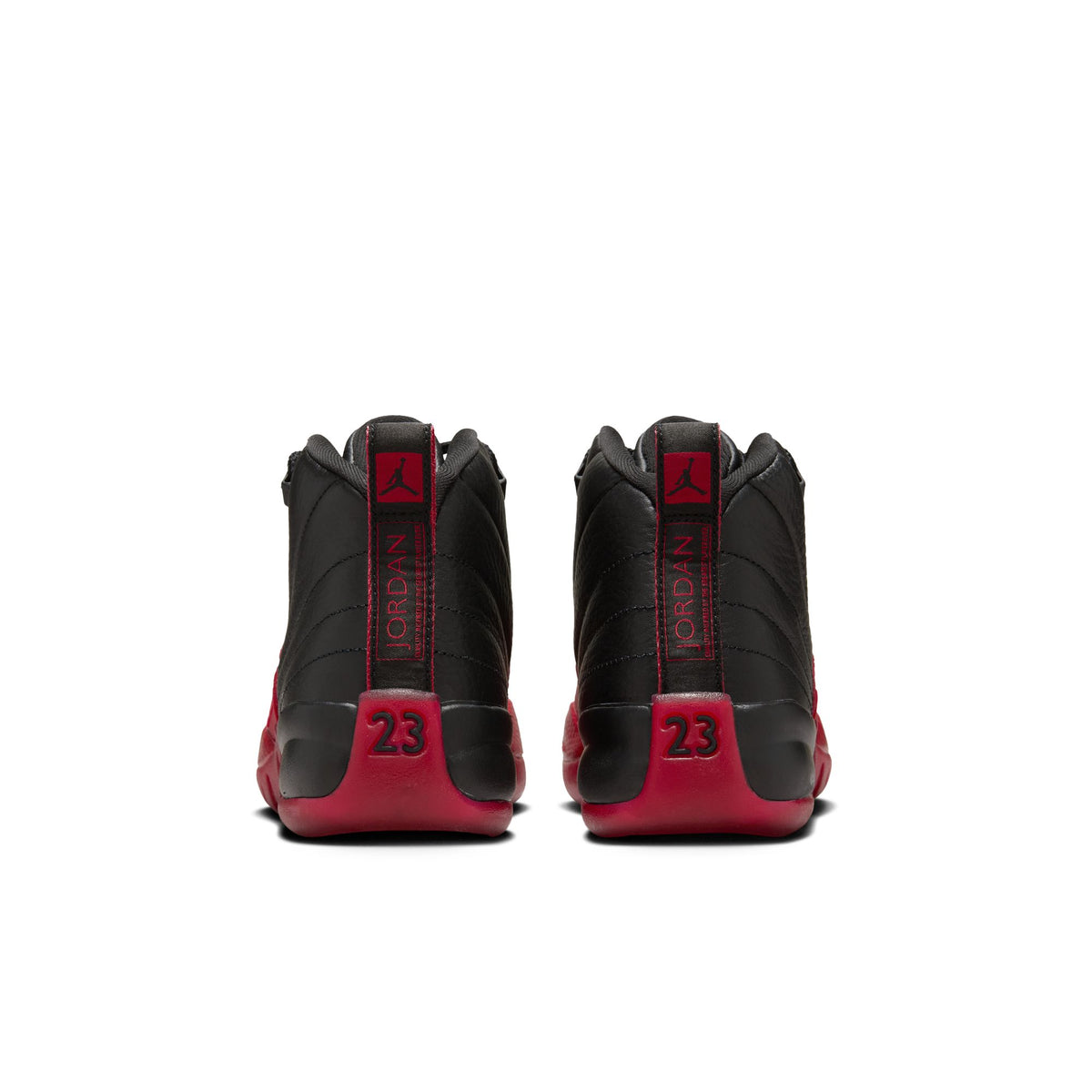 Big Kids Air Jordan 12 Retro &quot;Flu Game&quot; - BLACK/VARSITY RED