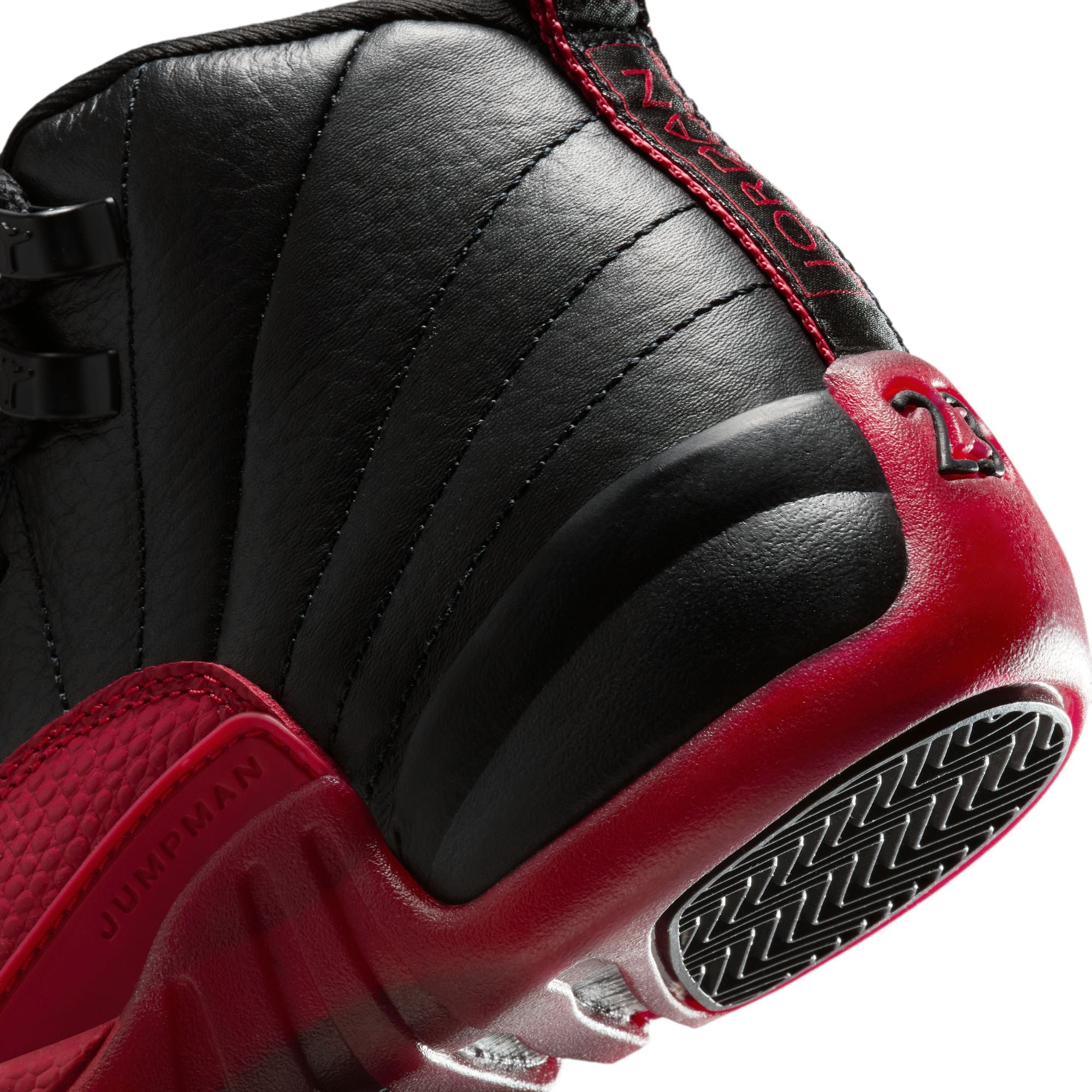 Big Kids Air Jordan 12 Retro "Flu Game" - BLACK/VARSITY RED