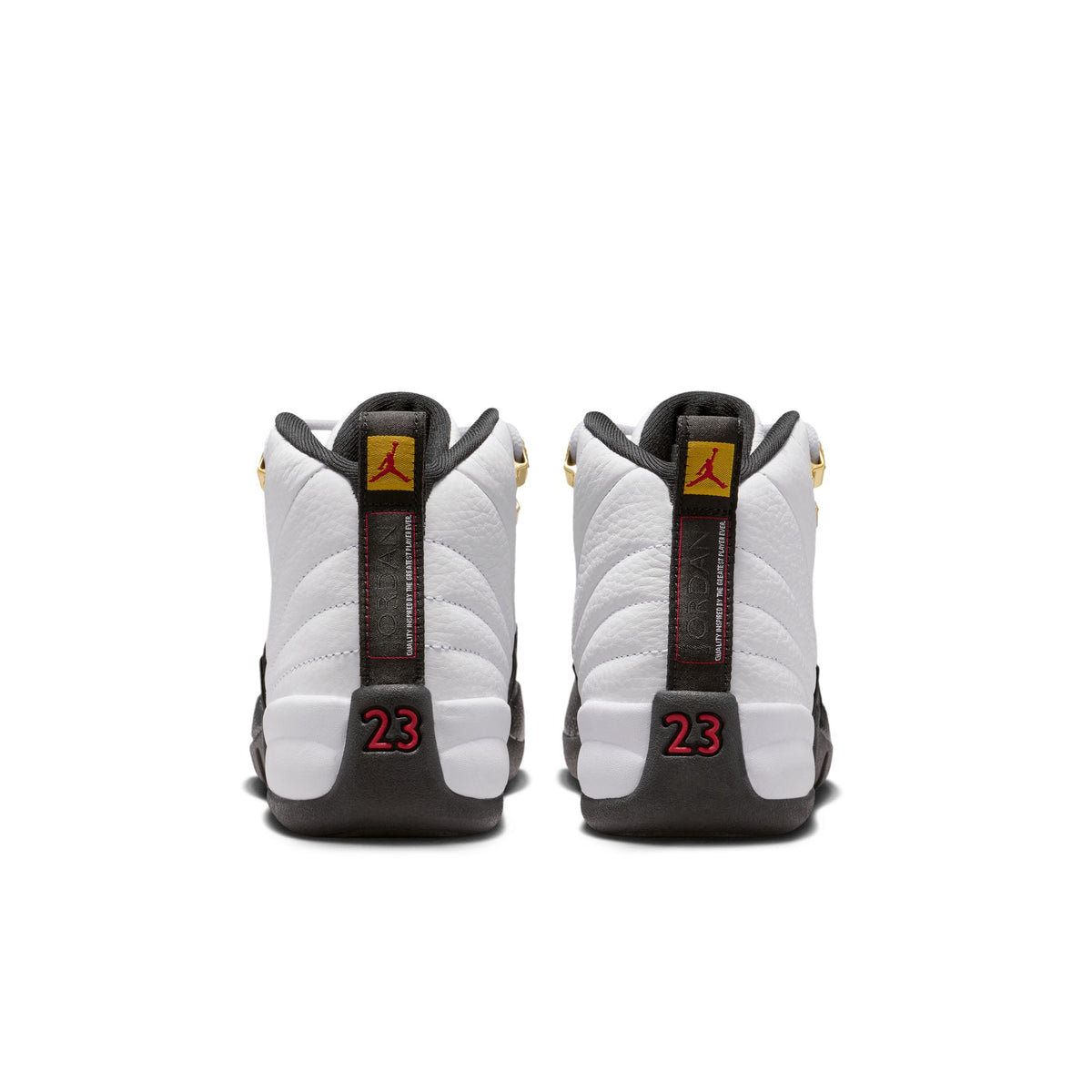 GS Air Jordan 12 Retro &quot;Taxi&quot; - WHITE/BLACK-TAXI