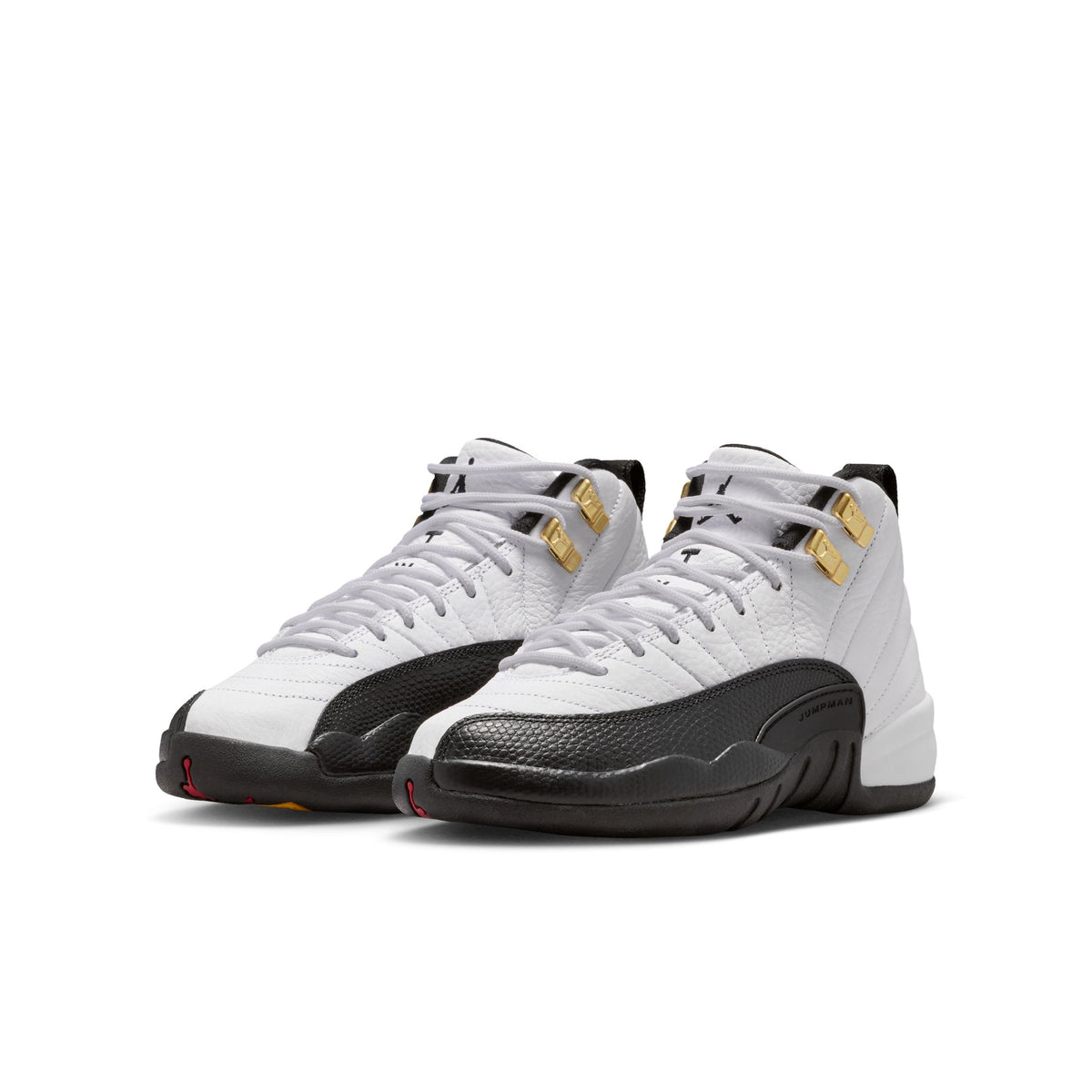 GS Air Jordan 12 Retro &quot;Taxi&quot; - WHITE/BLACK-TAXI
