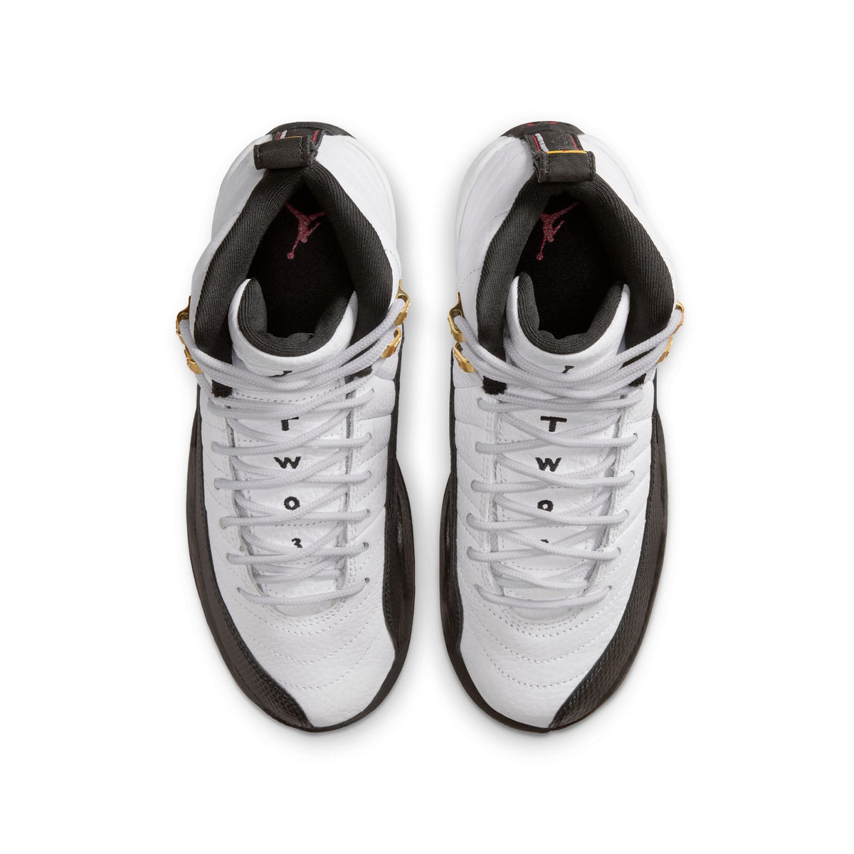 GS Air Jordan 12 Retro &quot;Taxi&quot; - WHITE/BLACK-TAXI