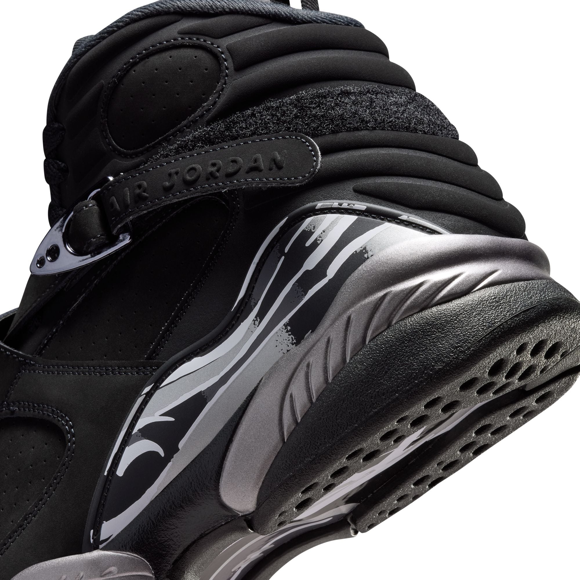 Men’s Air Jordan 8 Retro - BLACK/WHITE-LT GRAPHITE