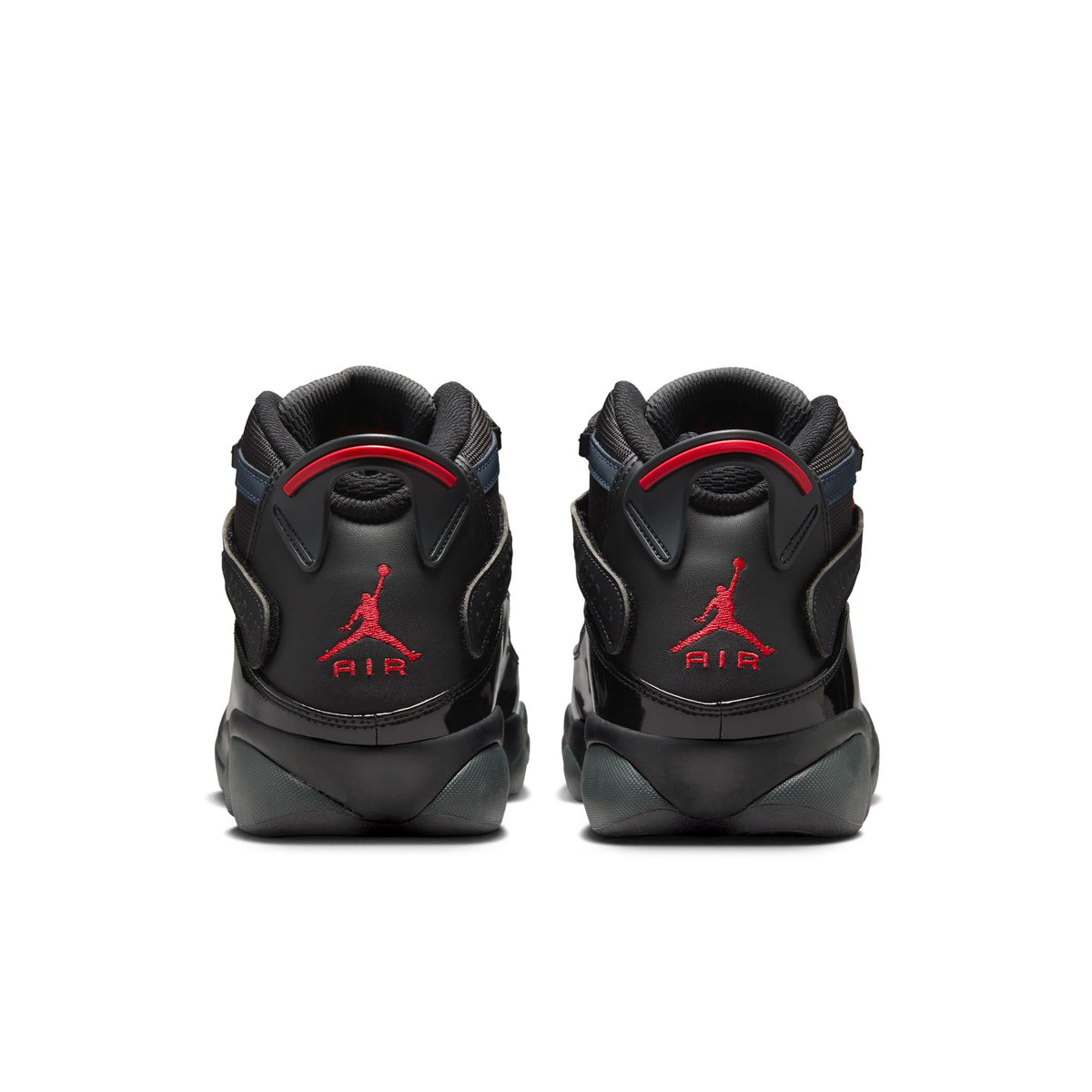 Men&#39;s Jordan 6 Rings - BLACK/FIRE RED-ANTHRACITE