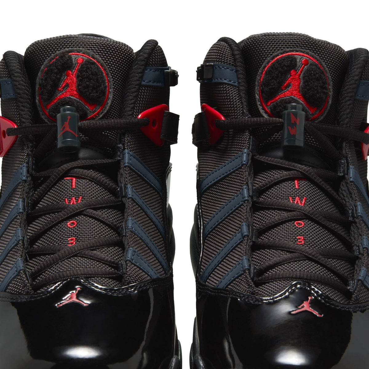 Men&#39;s Jordan 6 Rings - BLACK/FIRE RED-ANTHRACITE