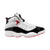 Men's Jordan 6 Rings - WHITE/BLACK-VARSITY RED