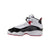 Jordan 6 Rings GS - WHITE/BLACK-VARSITY RED