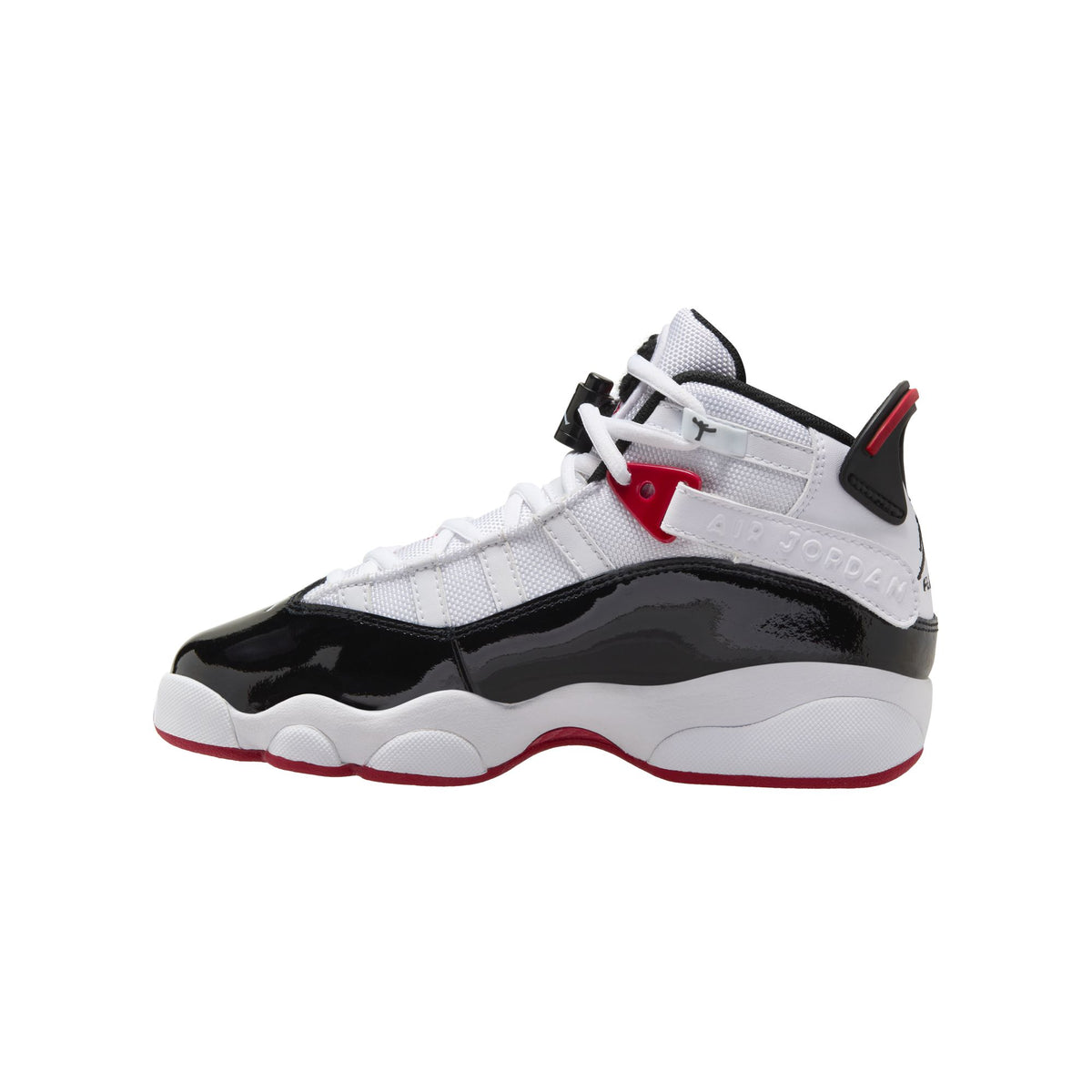 Jordan 6 Rings PS - WHITE/BLACK-VARSITY RED