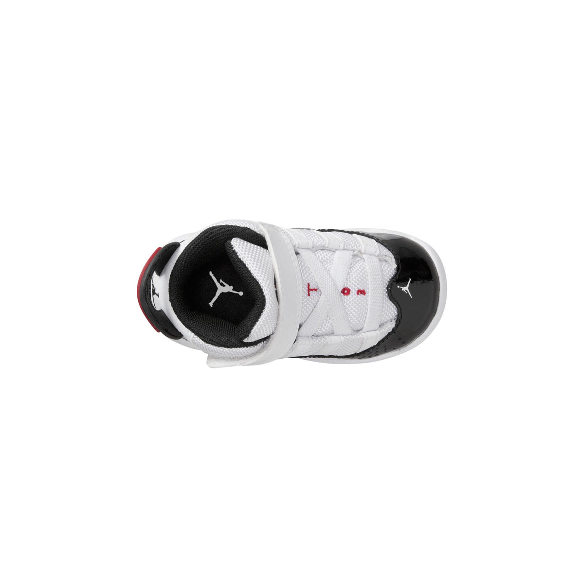 Jordan 6 Rings TD - WHITE/BLACK-VARSITY RED