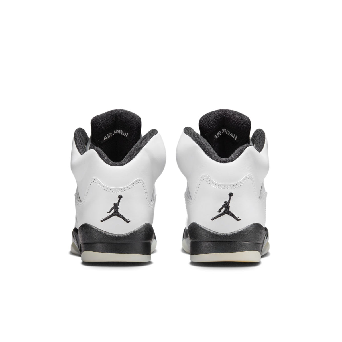 Air Jordan 5 Retro GS - WHITE/BLACK-SAIL-METALLIC SILVER