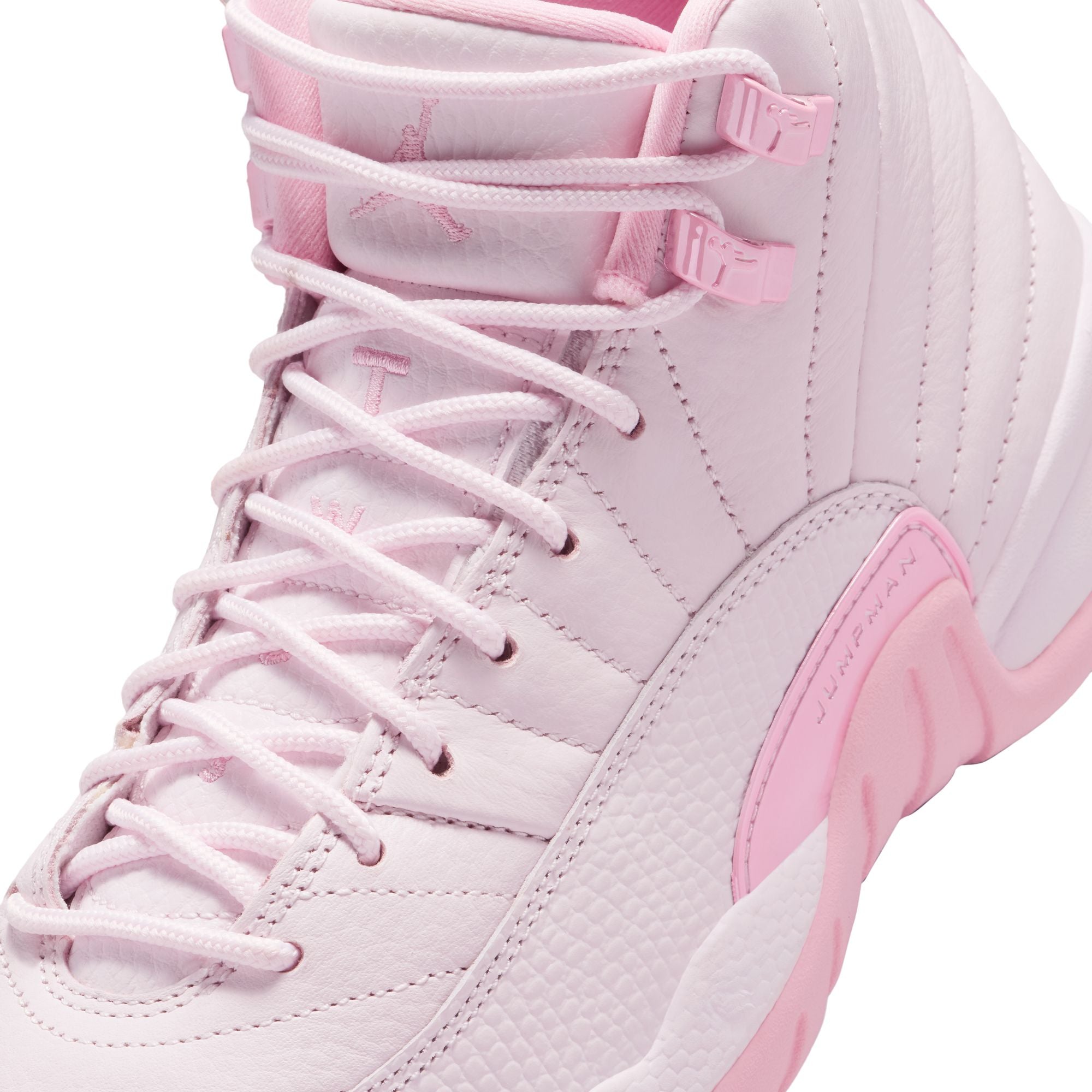 Jordan 12 Retro GS - PEARL PINK/MED SOFT PINK