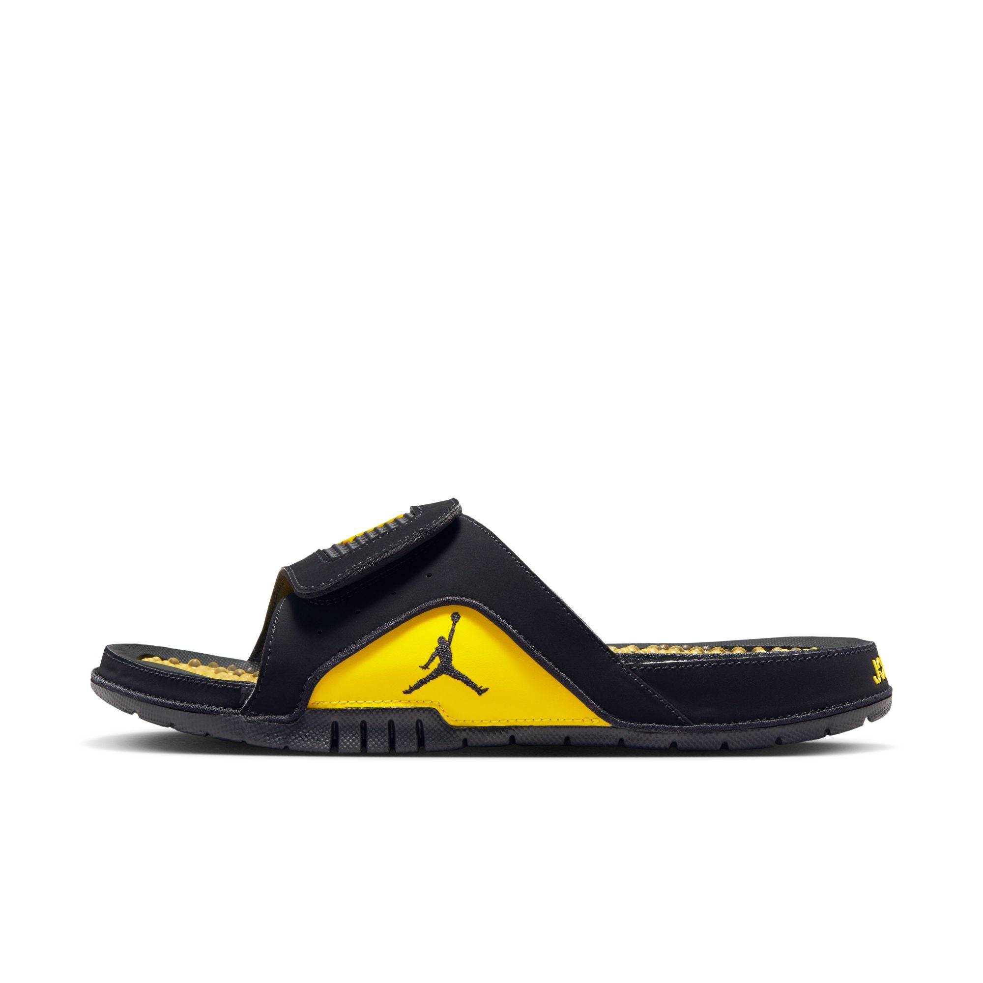 Men's Jordan Hydro IV Retro - BLACK/TOUR YELLOW - Civilized Nation