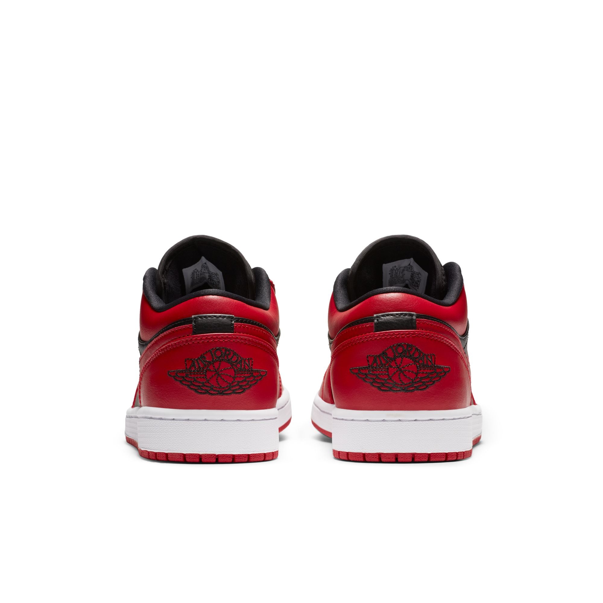 Men's Air Jordan 1 Low - GYM RED/BLACK-WHITE
