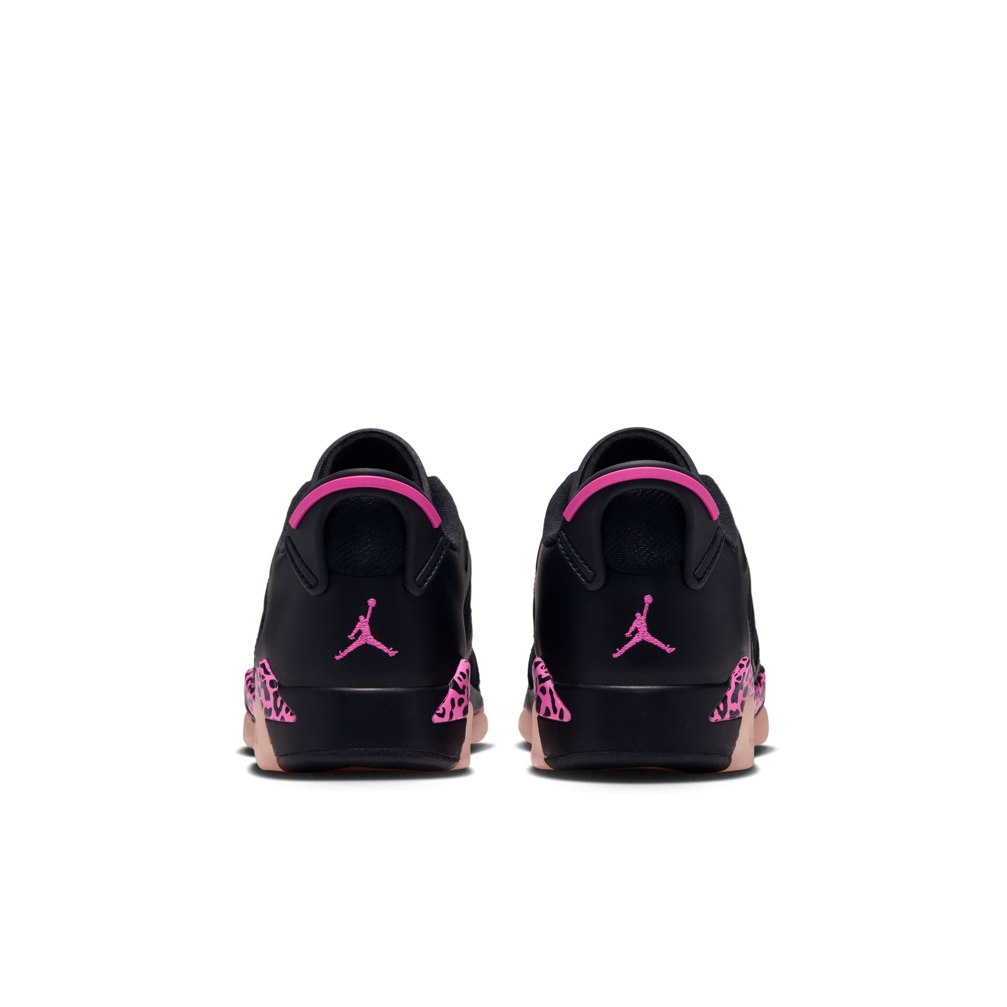 Air Jordan 6 Retro Low GS - BLACK/LASER FUCHSIA-PINK FOAM