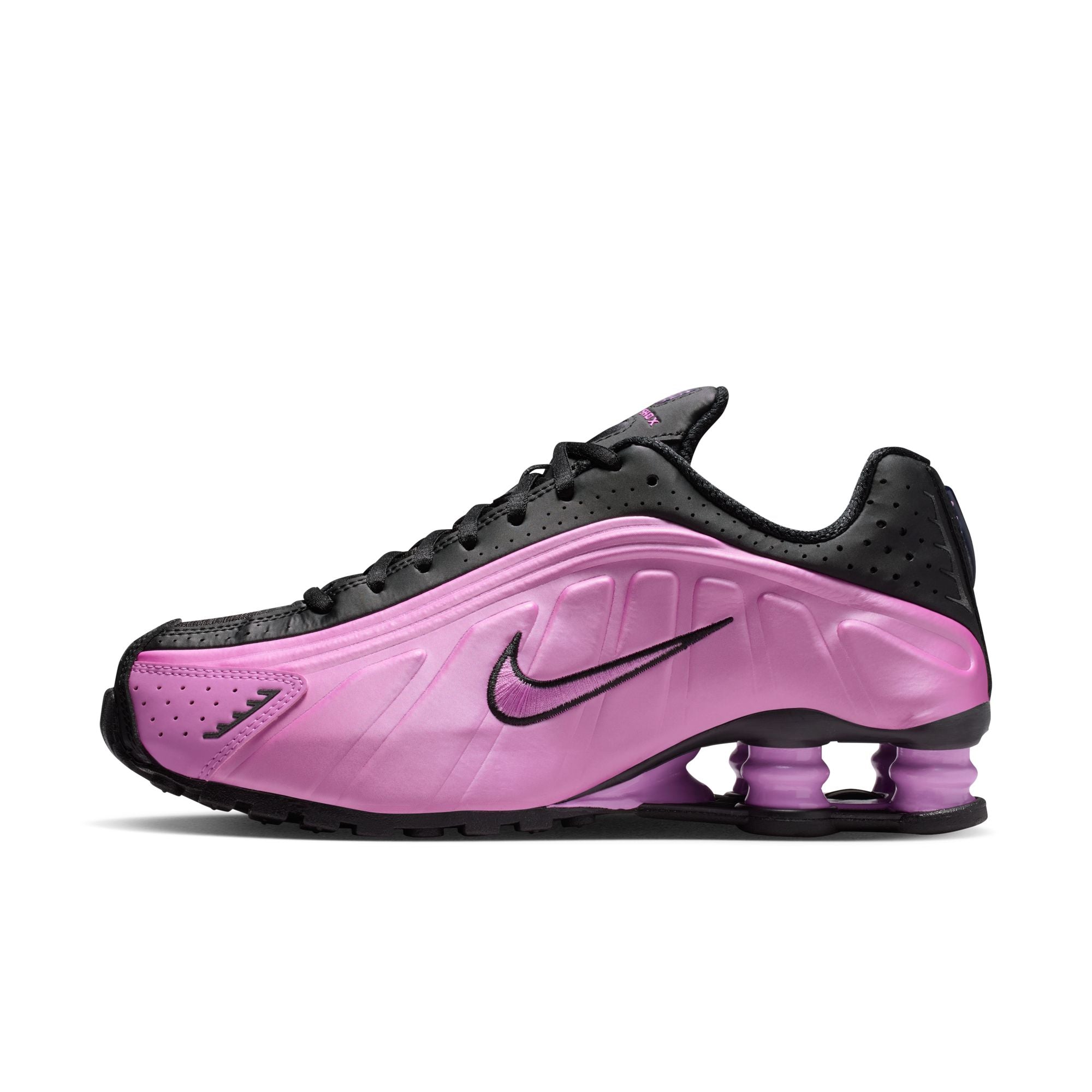 Women’s Nike Shox R4 - BLACK/LT MAGENTA-BLACK