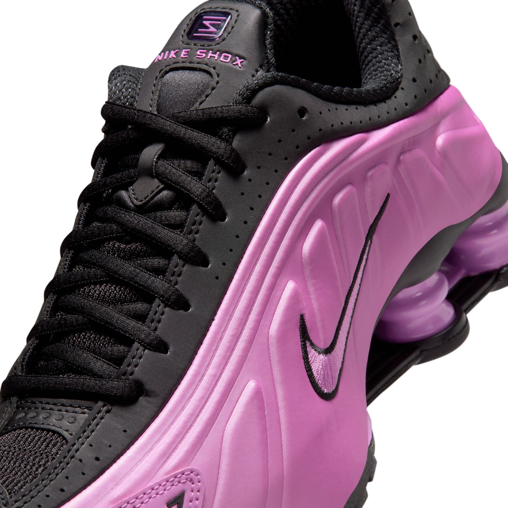Women’s Nike Shox R4 - BLACK/LT MAGENTA-BLACK