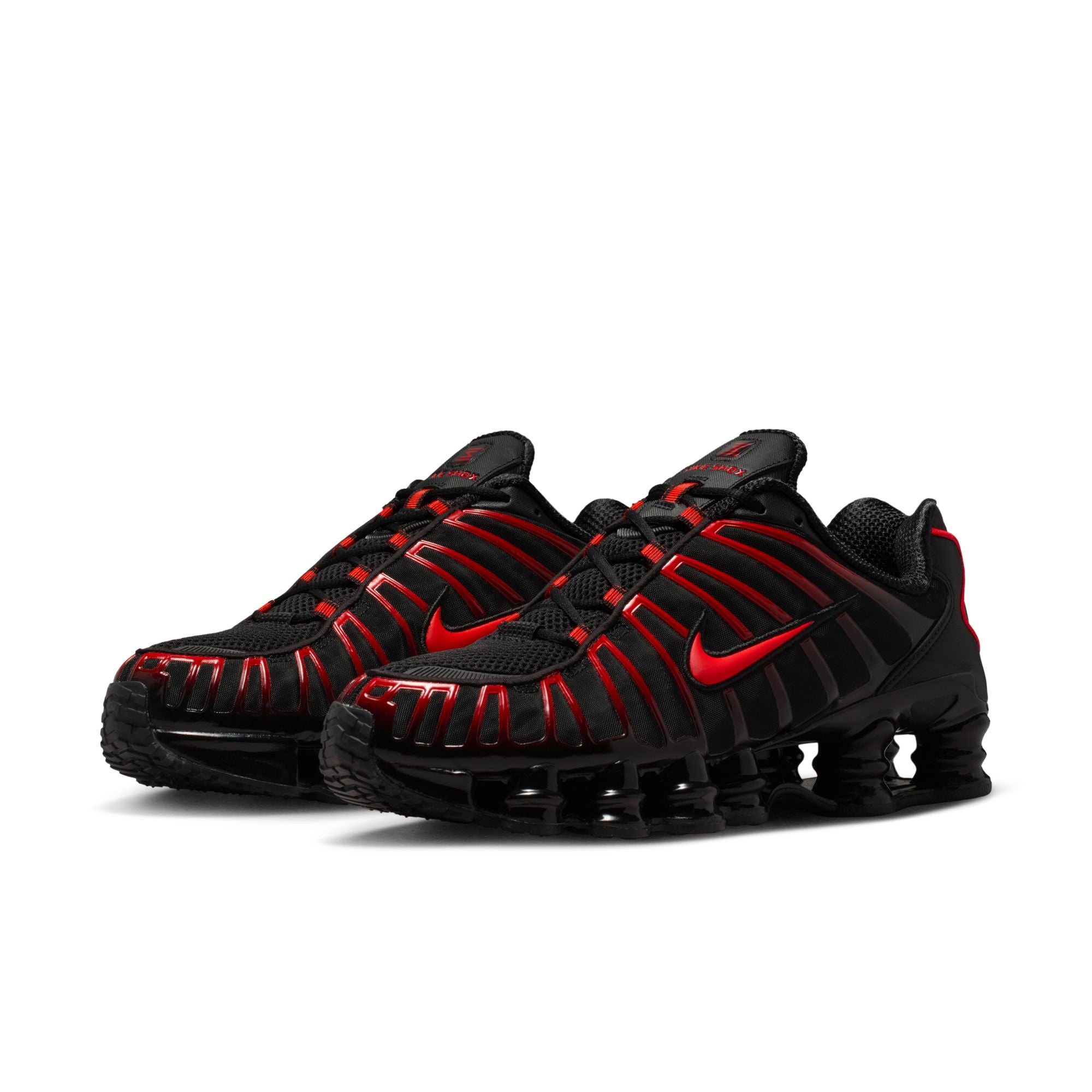 Men's Nike Shox TL - BLACK/LT CRIMSON-BLACK