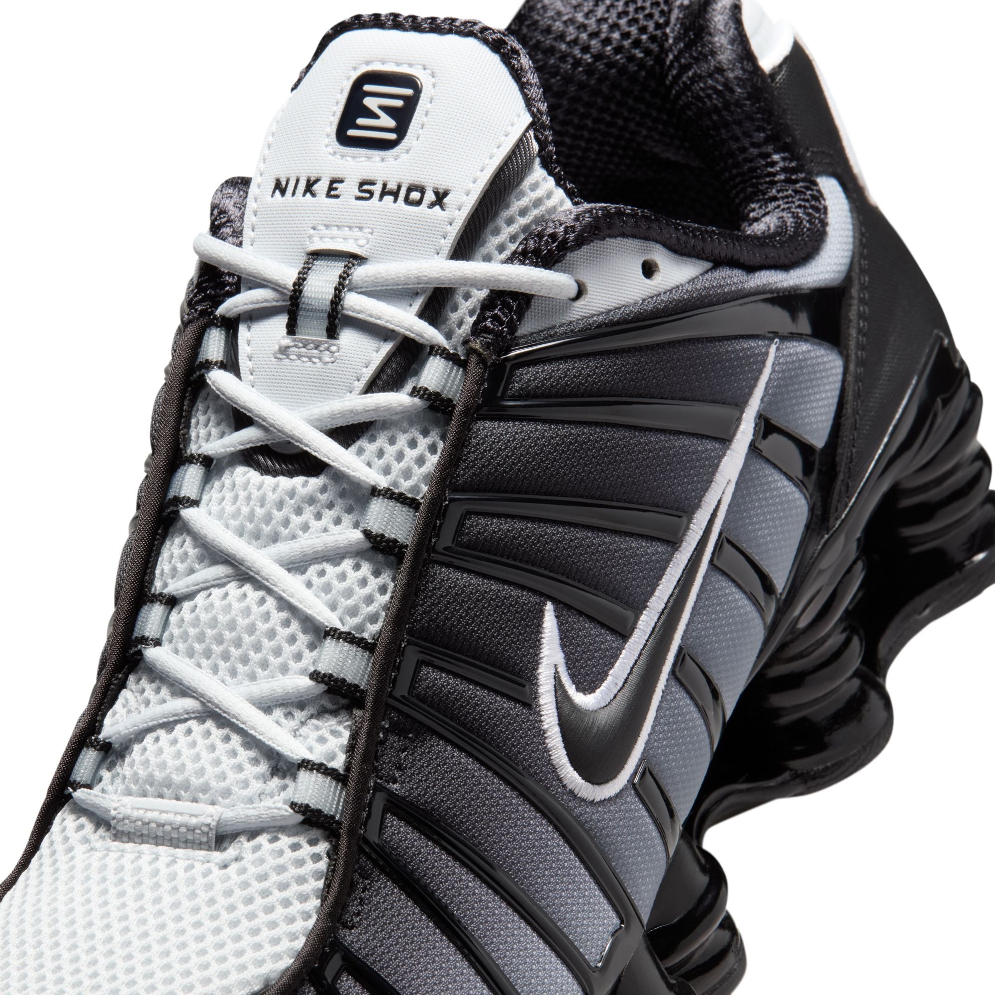 Men's Nike Shox TL - BLACK/WHITE-PURE PLATINUM