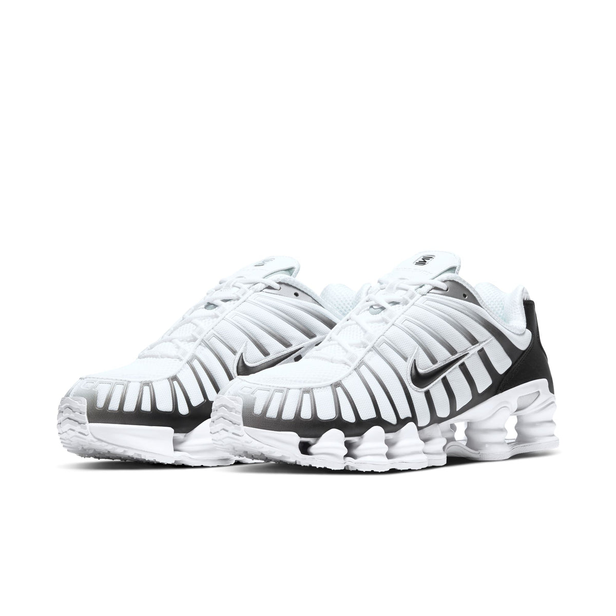 Men&#39;s Nike Shox TL - WHITE/BLACK-MTLC PLATINUM