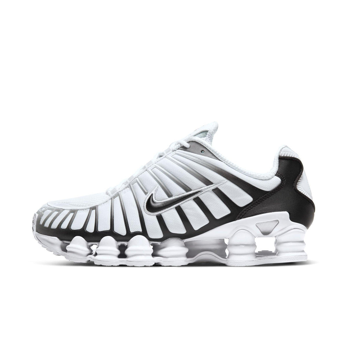 Men&#39;s Nike Shox TL - WHITE/BLACK-MTLC PLATINUM