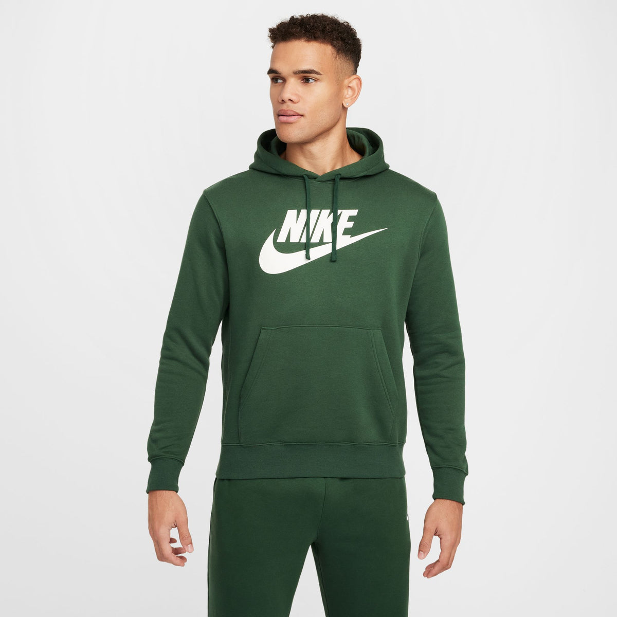 Nike Sportswear Club Fleece Hoodie - GREEN