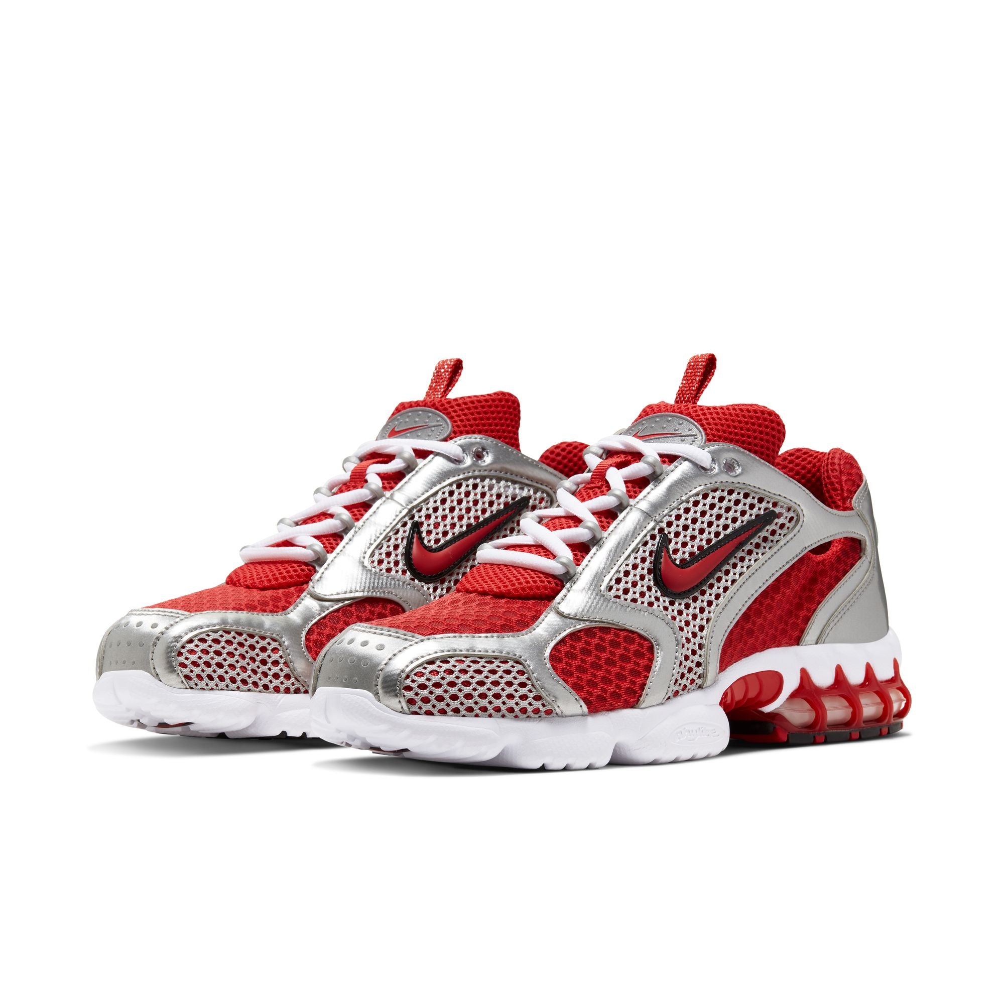 Men's Nike Air Zoom Spiridon Cage - TRACK RED/TRACK RED-WHITE