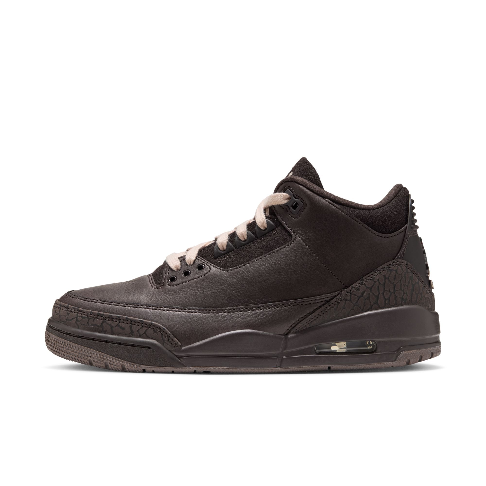 Women's Air Jordan 3 Retro "Fireside" - VELVET BROWN/PEARL WHITE-LT BRITISH TAN