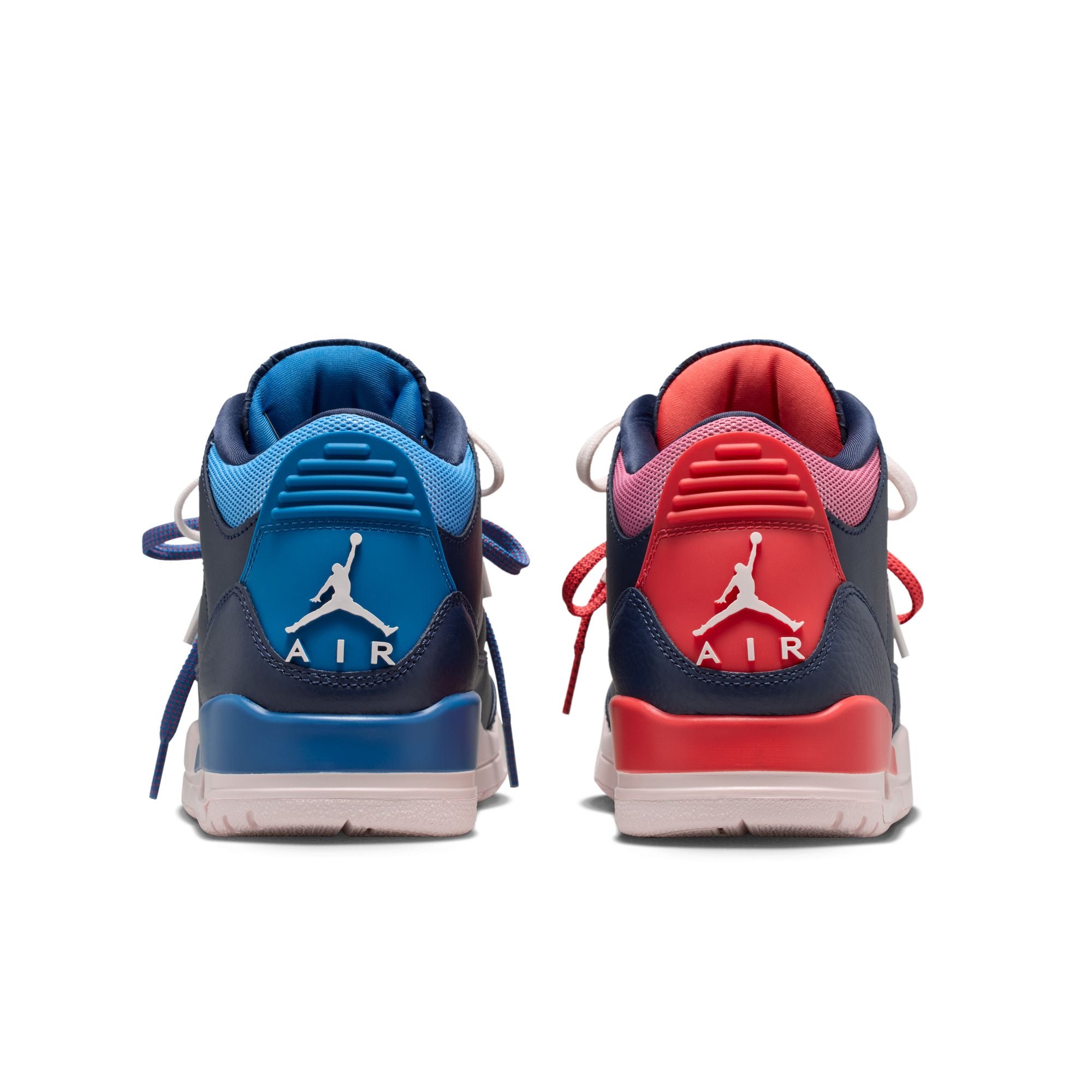 Women's Air Jordan 3 Retro "Sport Renaissance" - OBSIDIAN/CHALK-TRACK RED
