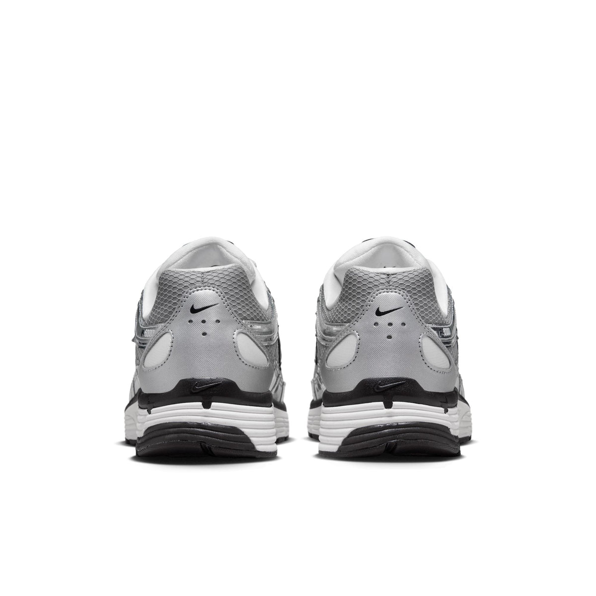 Men&#39;s Nike P-6000-METALLIC SILVER/METALLIC SILVER-SAIL