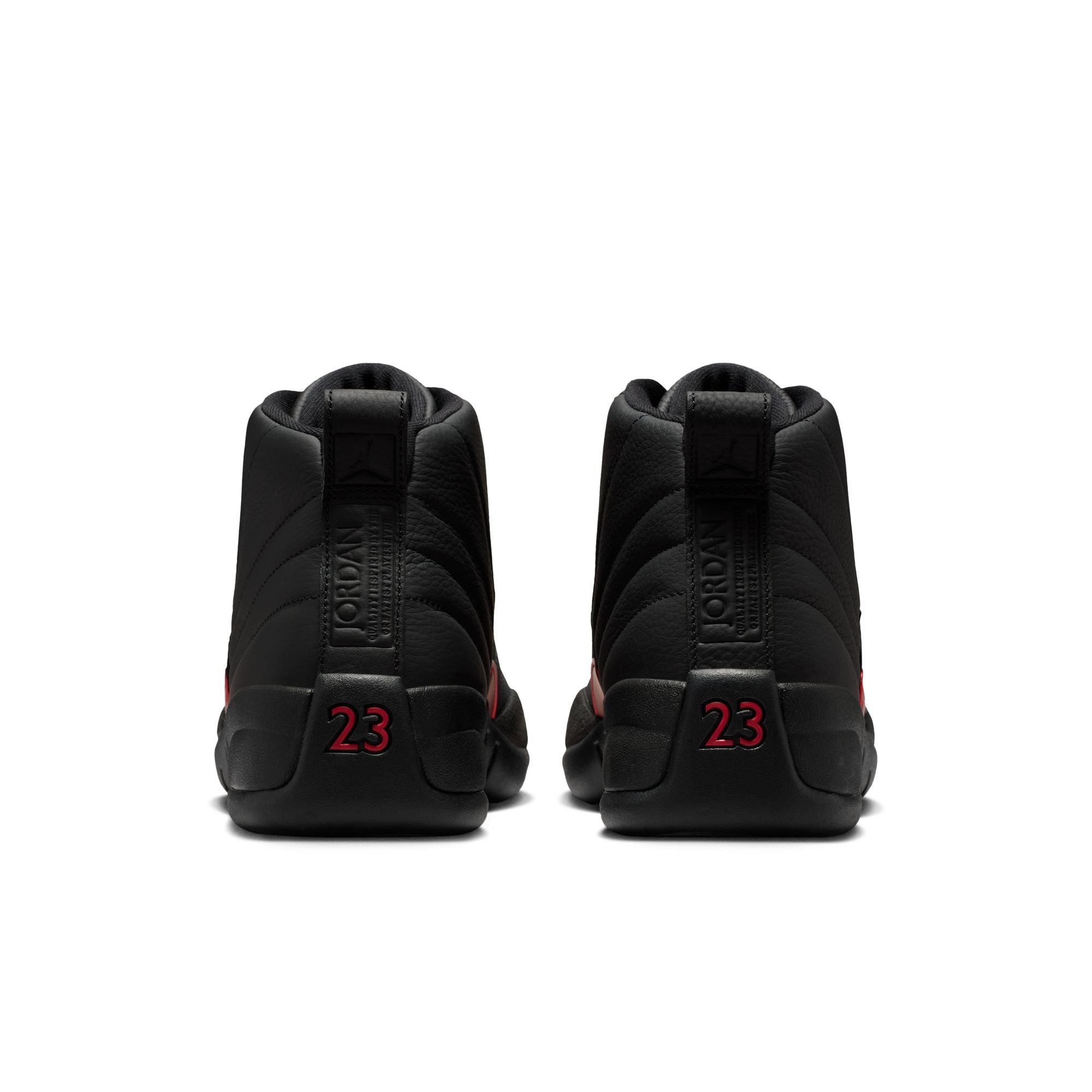 Men's Air Jordan 12 Retro - BLACK/VARSITY RED