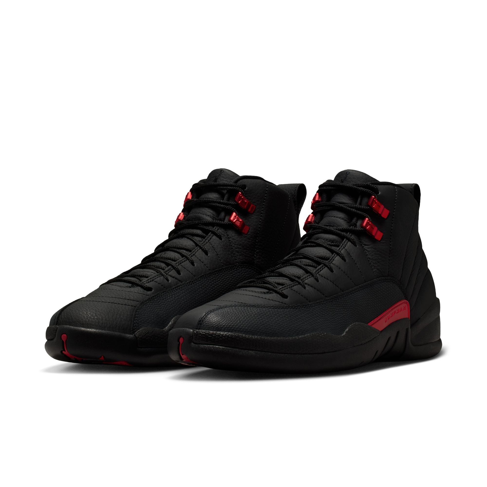 Men's Air Jordan 12 Retro - BLACK/VARSITY RED