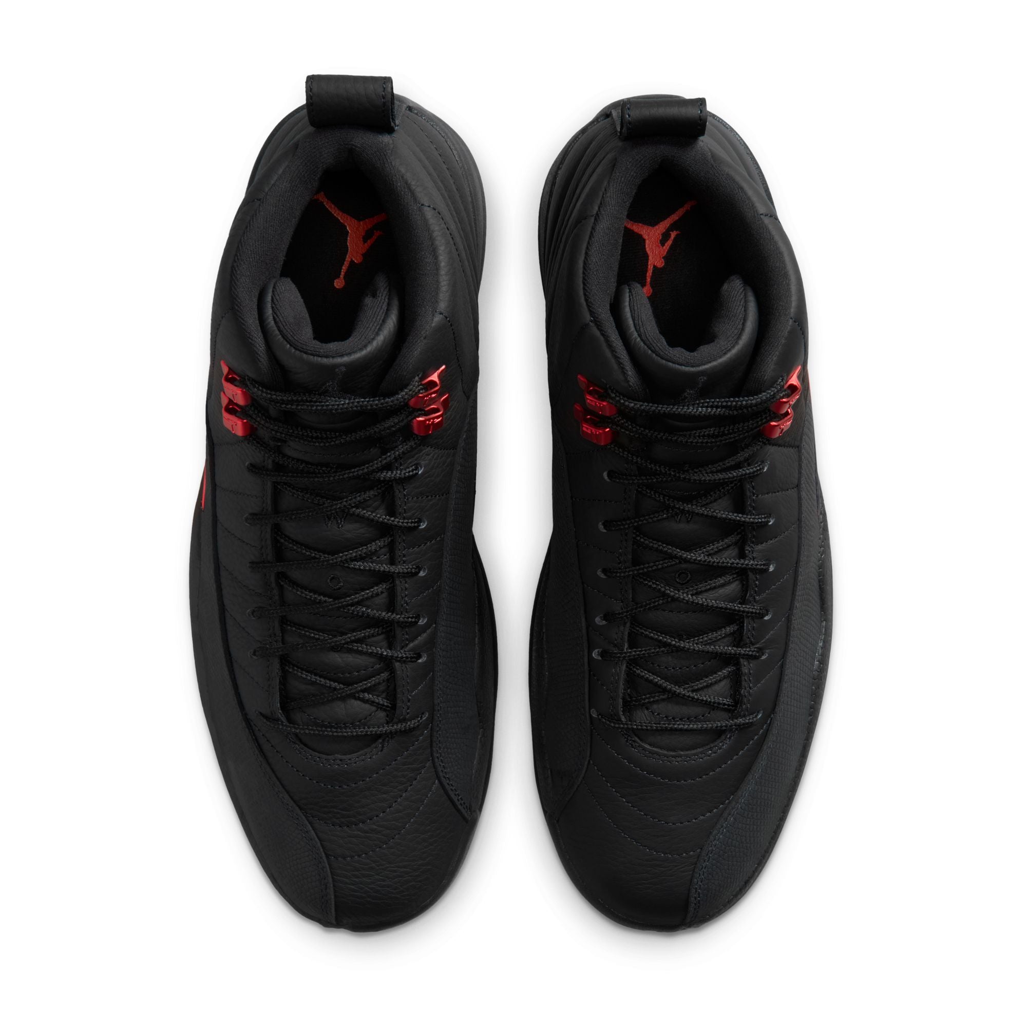 Men's Air Jordan 12 Retro - BLACK/VARSITY RED