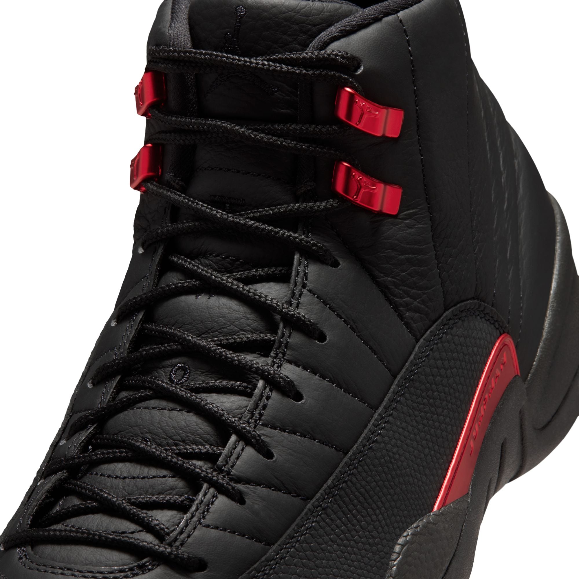 Men's Air Jordan 12 Retro - BLACK/VARSITY RED