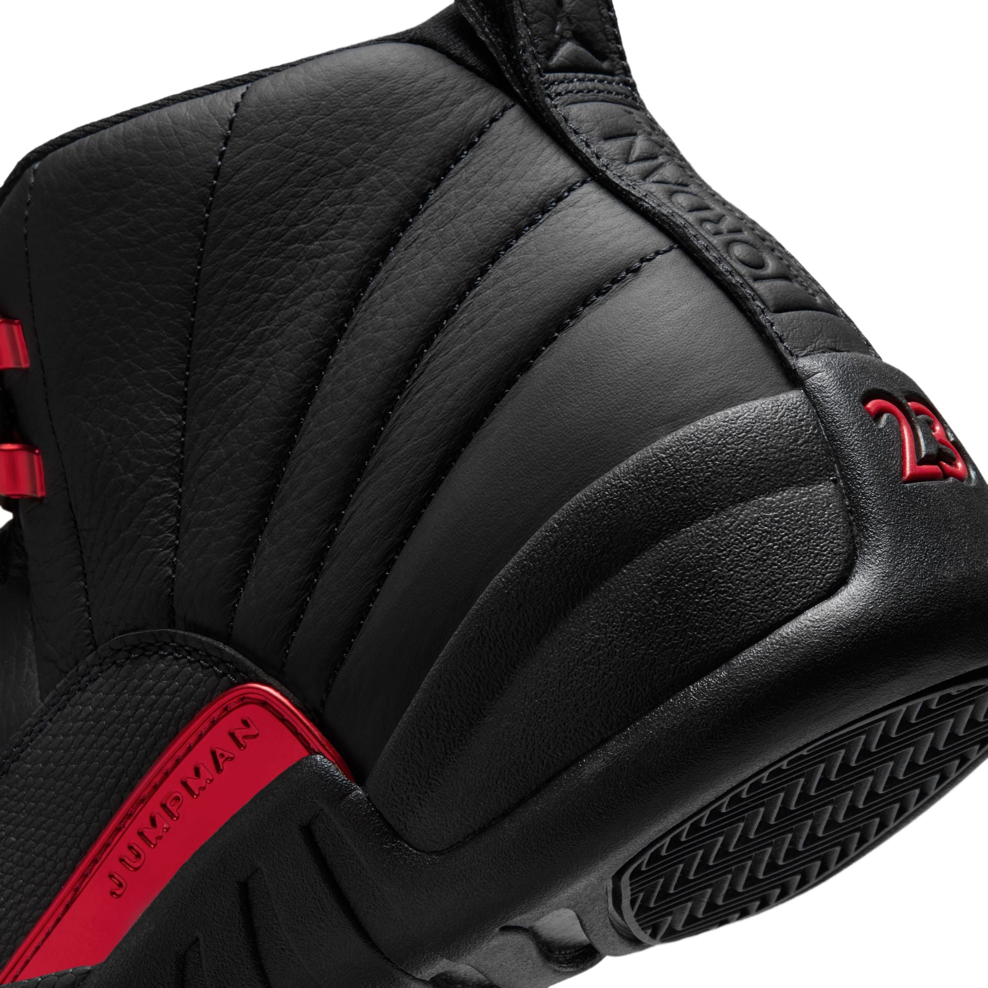 Men's Air Jordan 12 Retro - BLACK/VARSITY RED