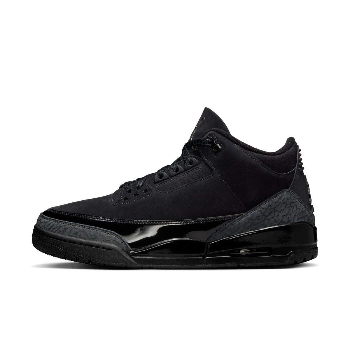 Men&#39;s Air Jordan 3 Retro &quot;Black Cat&quot; - BLACK/DARK CHARCOAL-WHITE