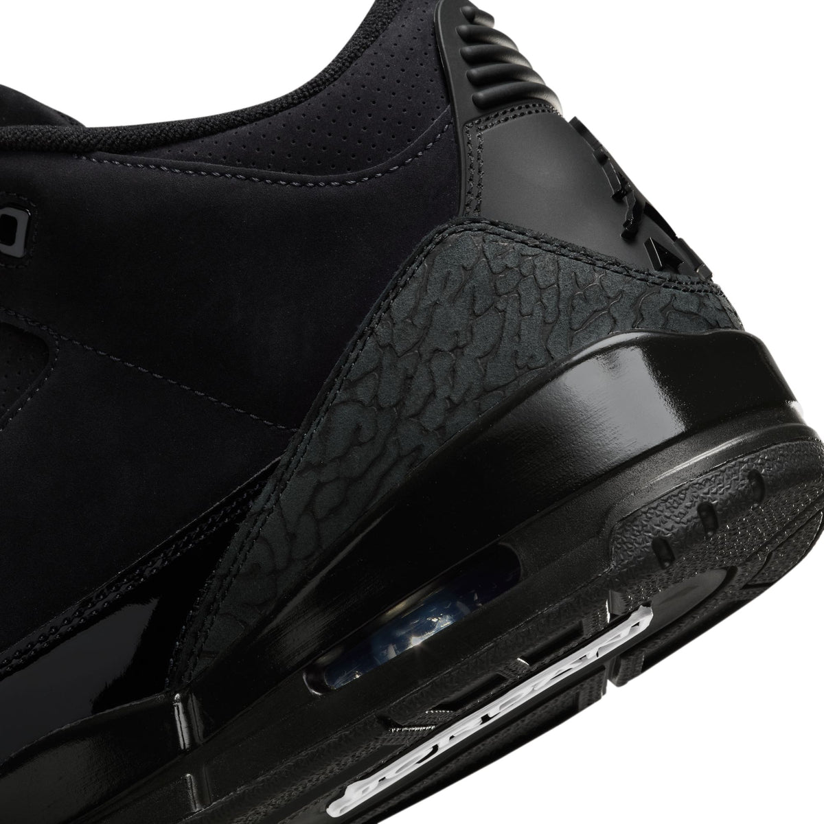 Men&#39;s Air Jordan 3 Retro &quot;Black Cat&quot; - BLACK/DARK CHARCOAL-WHITE