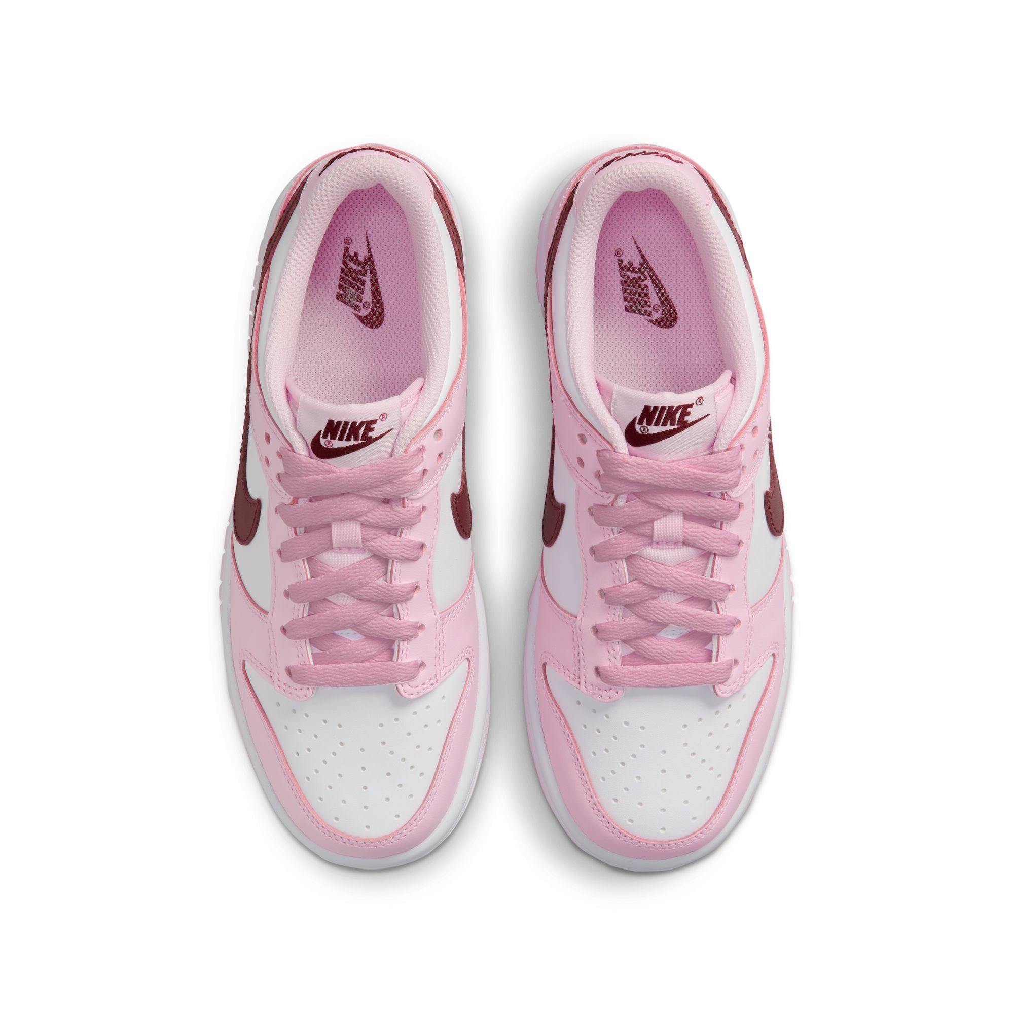 Nike Dunk Low GS - PINK FOAM /DARK BEETROOT-WHITE