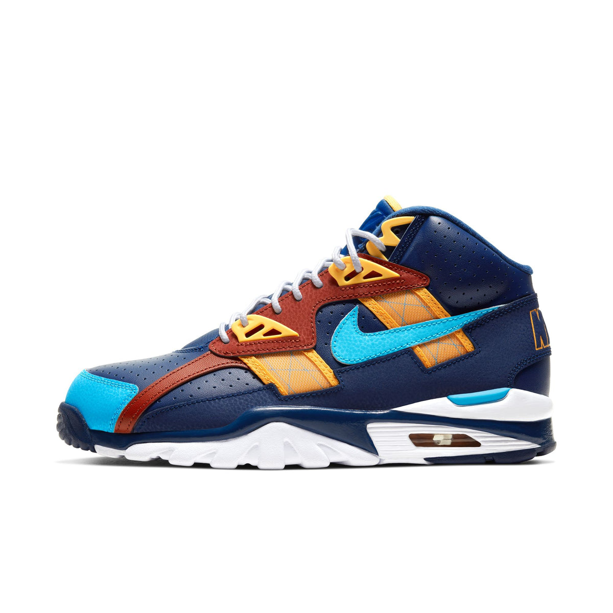 Men&#39;s Nike Air Trainer SC High - BLUE VOID/BLUE FURY-RUGGED ORANGE