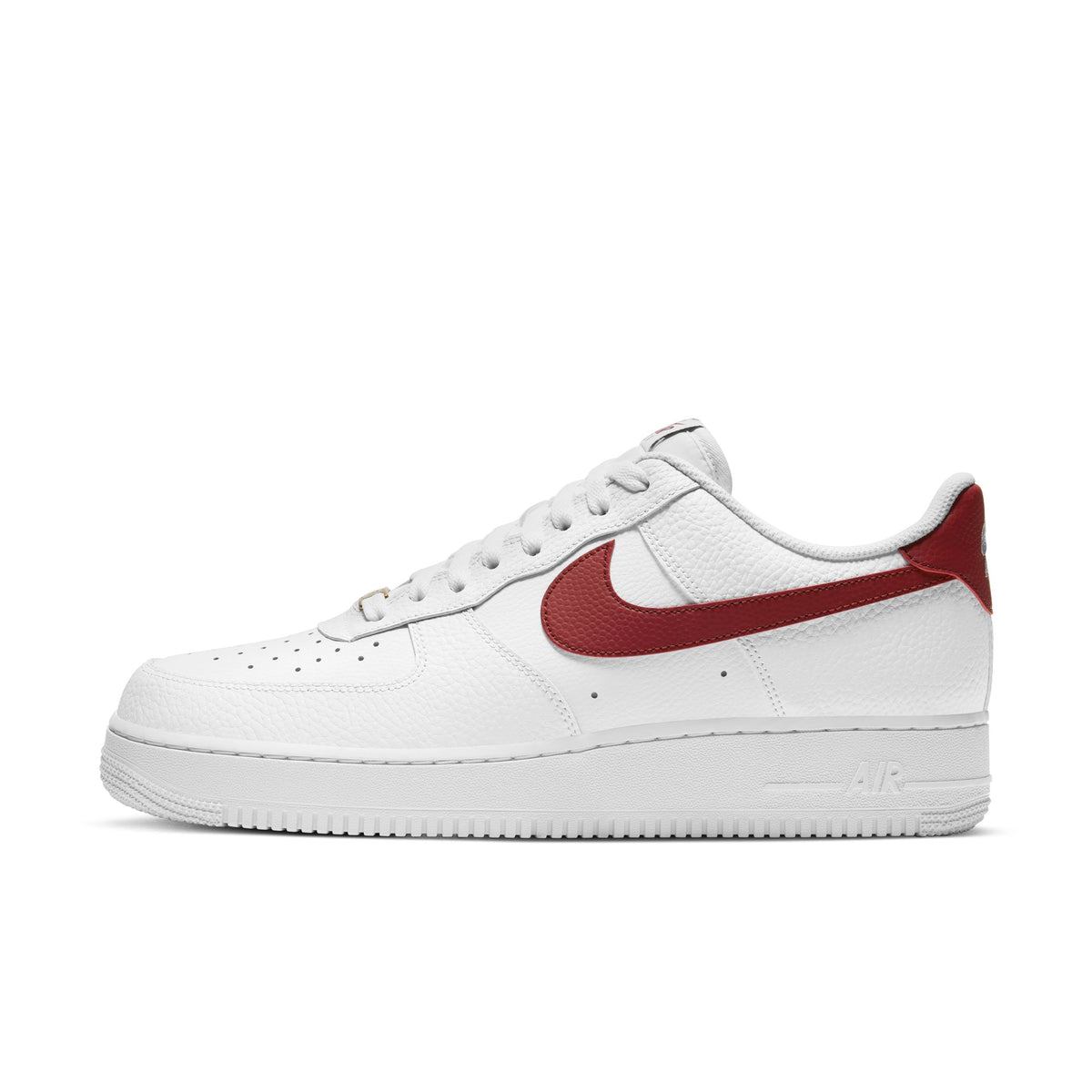 Men&#39;s Nike Air Force 1 &#39;07 - WHITE/TEAM RED-WHITE