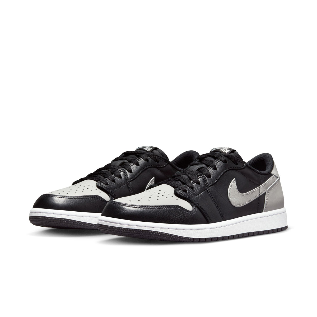 Men&#39;s Air Jordan 1 Retro Low Og-BLACK/MEDIUM GREY-WHITE