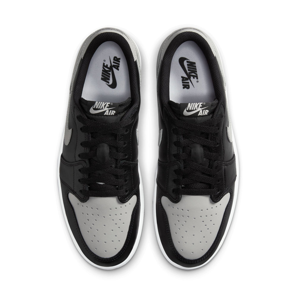 Men&#39;s Air Jordan 1 Retro Low Og-BLACK/MEDIUM GREY-WHITE