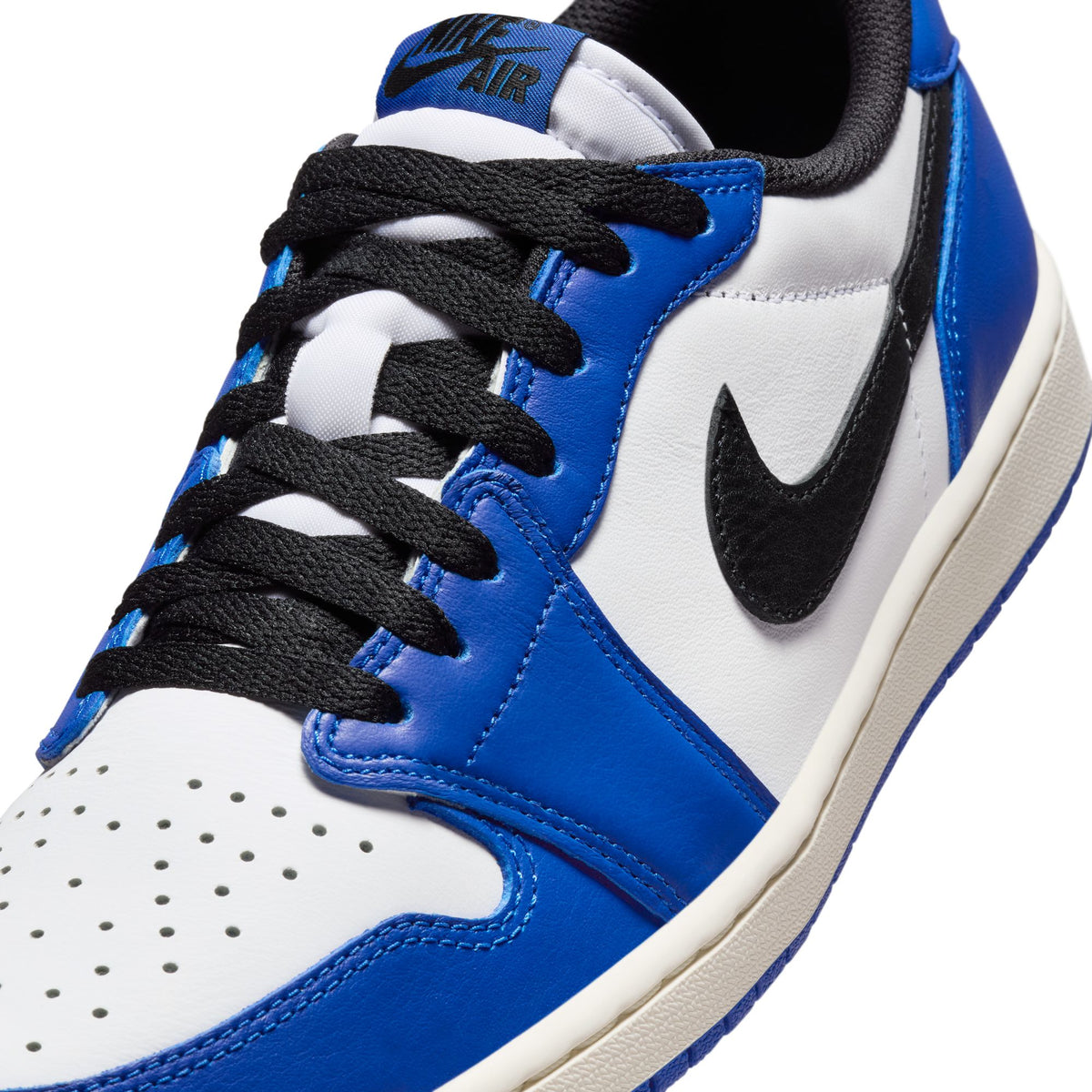 Men&#39;s Air Jordan 1 Retro Low OG - WHITE/BLACK-GAME ROYAL-SAIL