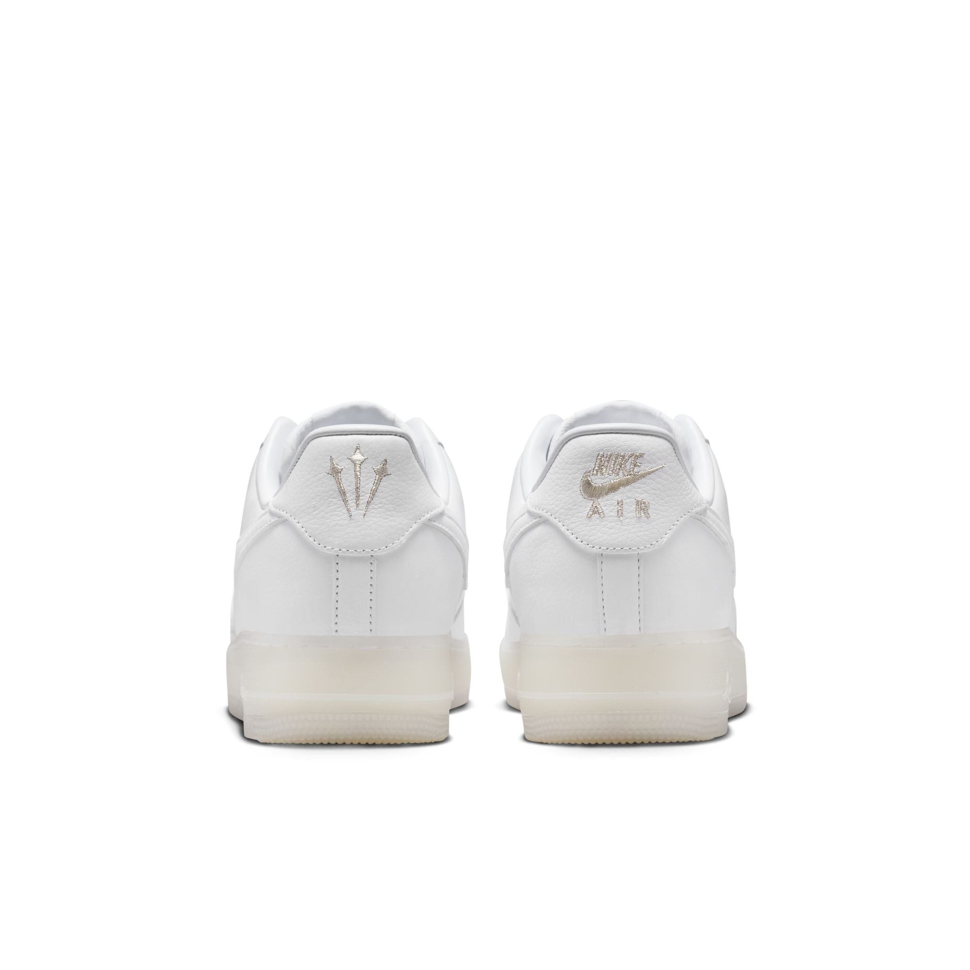 Men's Nike Nocta Air Force 1 Low - WHITE/COBALT TINT-METALLIC SILVER